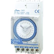 Orbis - Zeitschalttechnik Supra Qrs 230v Hutschienen-zeitschaltuhr Analog 230 V/ac