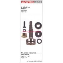 Welle Nabe Klingenhalter Rasentraktor Rasenmäher Flach 44" 46" Ayp 010842