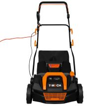 Aspiratore Elettrico Per Erba Artificiale Pulitore Spazzatrice Di Foglie E Rami Autonomo Con Cavo Da 12metri 50l Sacco Di Raccolta 5 Altezze 