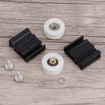 Ricambi Per Ruote Di Porte Per Serre, Rulli Per Porte - Kit Di Ruote Di Ricambio Per Porte Di Serre Da 22 Mm