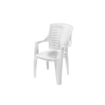 Talia Relaxsessel weiß 55x60x91cm – stapelbar – hohe Rückenlehne