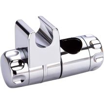 Support De Douche À Main Remplaçable, Support De Pommeau De Douche, Clip De Douche À Main Réglable Pour Salle De Bain, Chrome Réglable De 19 À 22 Mm 