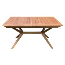Garten Ausziehtisch Aus Holz 180/240x90 Cm Für 8/10 Personen