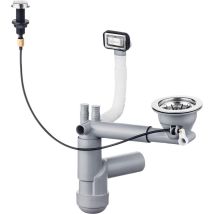 Deante Space-saver Lux Siphon Compact Pour Évier Cuisine