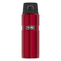 Thermos Stainless King Bottle Bottiglia, Acciaio Inossidabile, Rosso Mirtillo Rosso Lucido, 700 Ml