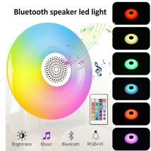 Ampoule Led Bluetooth Ufo, Lumière Blanche, Rgb, Haut-parleur 48 W, Musique
