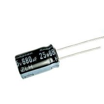 Condensatore Elettrolitico 680uf 25v 105oc Dimensioni 10x20mm 680mf25v105