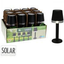 Lampada Solare Da Tavolo Nera - Redcliffs
