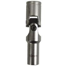 Douille bougie cardan 10 mm 3/8" – Outil du mécanicien – Accessoire de outil du mécanicien inclus, Marque automobile compatible, Filetage sortie, Pans