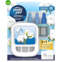 Kit Diffusore Elettrico Ambi Pur 3volution Nuvole Di Cotone