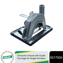 Wolfcraft - Extraction Hood With Guide Carriage For Angle Grinders