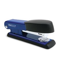 Rapesco R53500l2 Bowfin Halbstreifen-heftgerät, 25 Blatt Heftleistung, Blau