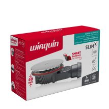 WIRQUIN Duschablauf 90 mm – ABS – 19,4 cm – 12,5 cm – 8 cm