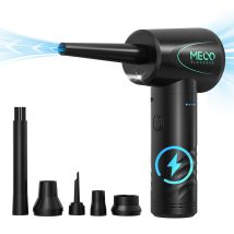 Mini Soplador Inalámbrico Con Luz Led 3 Velocidades 100.000 Rpm Plumero De Aire Eléctrico Para Teclado De Pc