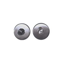 E-b - Runde Verriegelungsrosetten Mit Schauglas - Für Brandschutztüren - Edelstahl 304 Matt Gebürstet
