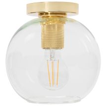 Toolight Hängelampe gold – 60W – IP20 – Höhenverstellung – für Büro, Esszimmer, Flur, Küche, Kinderzimmer, Wohnzimmer, Schlafzimmer