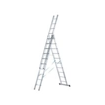 Zarges - 41544 Skymaster Trade Combination Ladder 3-part 3 X 14 Rungs Zar41544