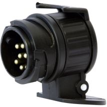 Dino - 130007 Anhänger Adapter [steckdose 13polig - Stecker 7polig] Abs Kunststoff