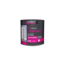 Vernice satinata lavabile 0,5 L grigio minerale – resina gliceroftalica per interni/esterni – ottima copertura 8-12 m²/L