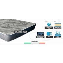 Clas – Materasso NJOHN Memory Foam 160x190 cm – Lastra 3 cm – Imbottitura anallergica