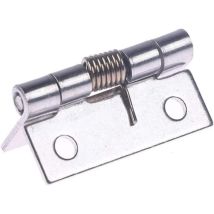 Linghhang - Bisagras Para Puertas De Gabinetes, 1 Pieza, 2 Pulgadas De Largo, De Acero Inoxidable, Con Cierre Automático, Bisagra De Resorte Para 
