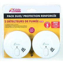 Paquete De 2 Detectores De Humo Kidde 5y29 Nf, Garantía De 5 Años. Kidde