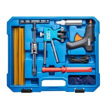 Kraftplus - K.872-5010 Profi Ausbeulwerkzeug-satz Ohne Spachtel- Oder Lackeinsatz Dellenlifter Gleithammer Dellenwerkzeug Dellenzieher Für 