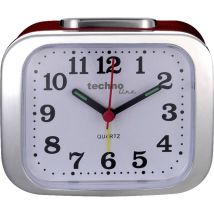 Techno Line Model Xl Rot Quarzo Sveglia Rosso Tempi Di Allarme 1 Timer 1 Tempo