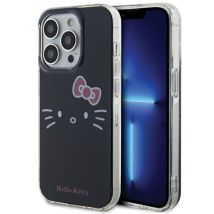 Hello Kitty Hkhcp15xhkhlk Iphone 15 Pro Max 6,7 Zoll Schwarze/schwarze Hartschalen-hülle Mit Iml Kitty-gesicht