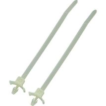 Fascetta Per Cavi Kss 28530c1309 100 Pz. 203 Mm 4.80 Mm Nero Con Ancoraggio A Freccia