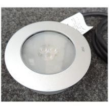 Encastré De Sol Led 3w Gris Ø 80mm H33mm Étanche 2700k Alim 350ma (non Incl) Carrossable 2t 30° Ip67 Astro 80 Flos 760858.3y