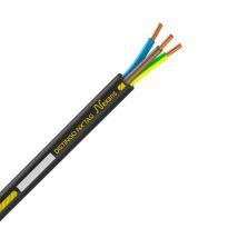 Câble Rigide R2v Cuivre 3g2,5 Mm² – Couronne 25 M – Pour Chantiers Humides – Résistance À L'Humidité – Nexans – Alliancelec
