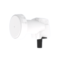 Testata satellitare 1 uscita 0,2 dB – Alta compatibilità con terminali dal 2003 – Antenna parabolica per Ultra HD