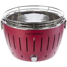 Grill Elettrico LotusGrill G28 U Viola – 32 cm – 350 mm di larghezza – Barbecue a carbone