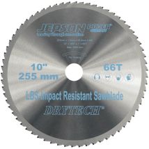 Lama per sega circolare LBS Ultra Thin 255x25.4x1.5mm 66Z – Resistente agli urti – Per metallo, lamiere, canaline – JEPSON