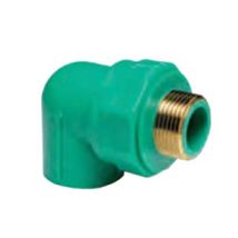 Curva 90 ° Filettata Maschio In Ppr Pn25- - M Ee ̧ Mm.25x1/2 - 5 Pezzi Atp