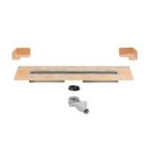 Schluter - Canalina Per Doccia Kerdi Line-f40 Lunghezza 60 Cm