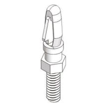 [jamais Utilisé] Entretoise Richco, Nylon, Hauteur De 15.9mm, Diamètre 3.18mm, M3 ( Sachet De 100 )