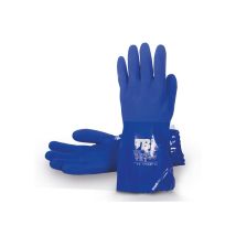 Guante Químico 666 Vinil Pvc T-10 Azul Tomás Bodero