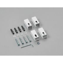 Wandmontageset F.quaro Eletkr. Standardlackerung Ral9016 Weiss