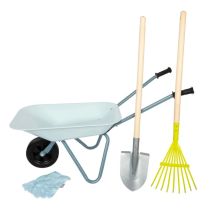 Carriole Small-foot Capacità 15 Kg Set Giardinaggio Bambino