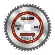 VARO Kreissägeblatt 185 mm – 2,2 mm – 48 Zähne – 30 mm Bohrung – Ideal für Weichmetalle, Kunststoffe, PVC-Rohre