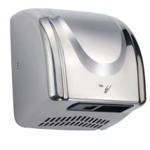 AKW Edelstahl-Händetrockner – 23623 – 2300W – 30cm – Wandmontage – Edelstahl