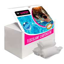 Llofer – Cartuccia flocculante 1 kg per piscine – Acqua pulita e cristallina