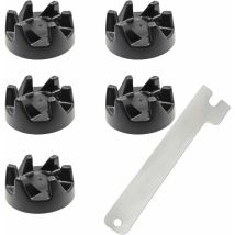 5 Piezas De Embrague De Engranaje De Acoplamiento De Goma Para Batidora Con Herramienta De Extracción Para Kitchenaid 9704230