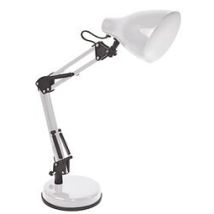 Lampe De Bureau Articulée Blanche Fonctionne Avec Ampoule E27