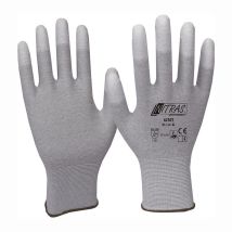 Nitras - Guanti Taglia 11 Grigio/bianco En 388.en 16350 Ppe Ii (per 12)