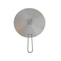 Difusor de inducción con pinza de 16 cm – Acero inoxidable 18/10 – Accesorio para horno de pizza