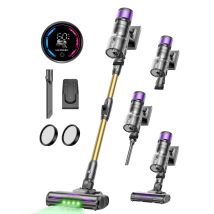 Ultenic - Uw20, Aspirador Vertical Sin Cable Hiperpotente 55kpa,600w, Tecnología Greeneye , 60 Min De Autonomía, 1,5l, Tubo Plegable, Cepillo 