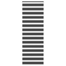 Vidaxl – Zebra Blind – Black – 85 x 200 cm – 100% Polyester – Durable & Low Maintenance – Child Safety Cord Clip